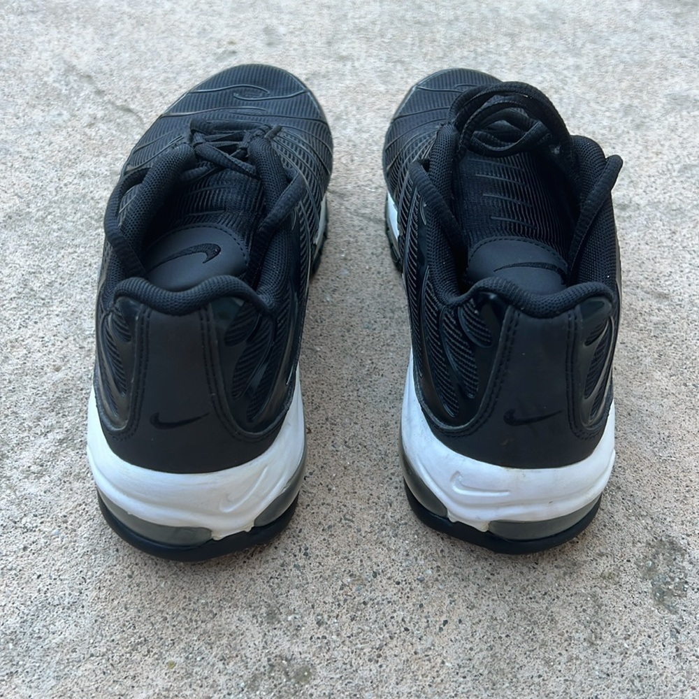 Nike Air Max 97 Plus Black/White Men's Sneakers Size 7.5 - Picture 5 of 8